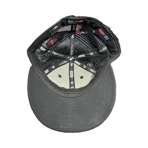 Dodgers Game Over Vintage New Era 59 Fifty Breathable Mesh Cap Adult Size 7 3/8 - Picture 7 of 11
